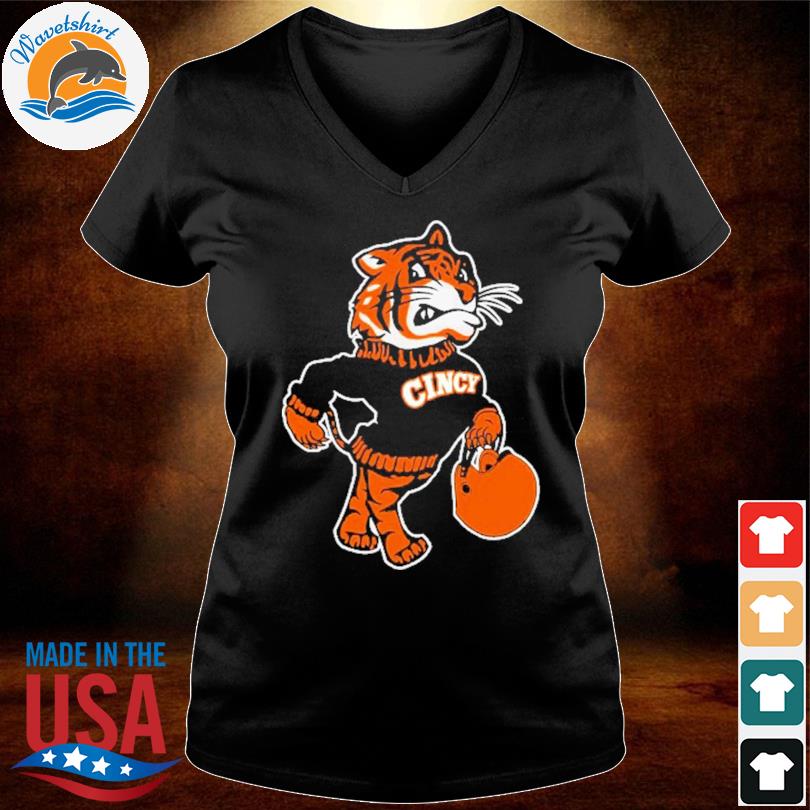 Premium Cincinnati Bengals Vintage Fighting Mascot T-Shirt, hoodie,  sweater, long sleeve and tank top