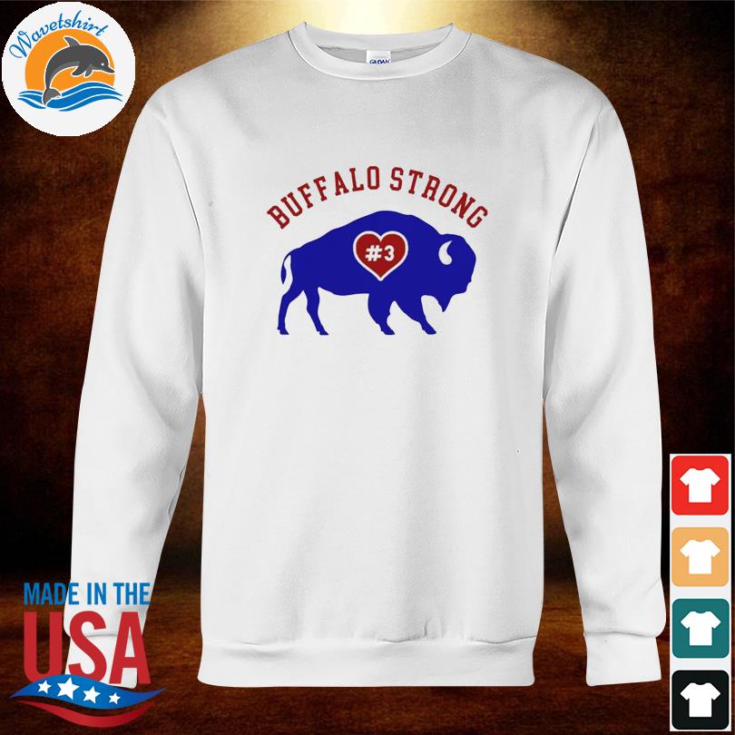 Damar hamlin buffalo love for 3 damar shirt, hoodie, sweater, long sleeve  and tank top