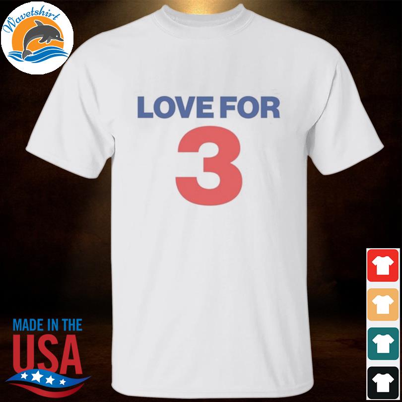 Damar Hamlin Love For 3 Show Some Love Today Pray For Damar Hamlin shirt -  Dalatshirt