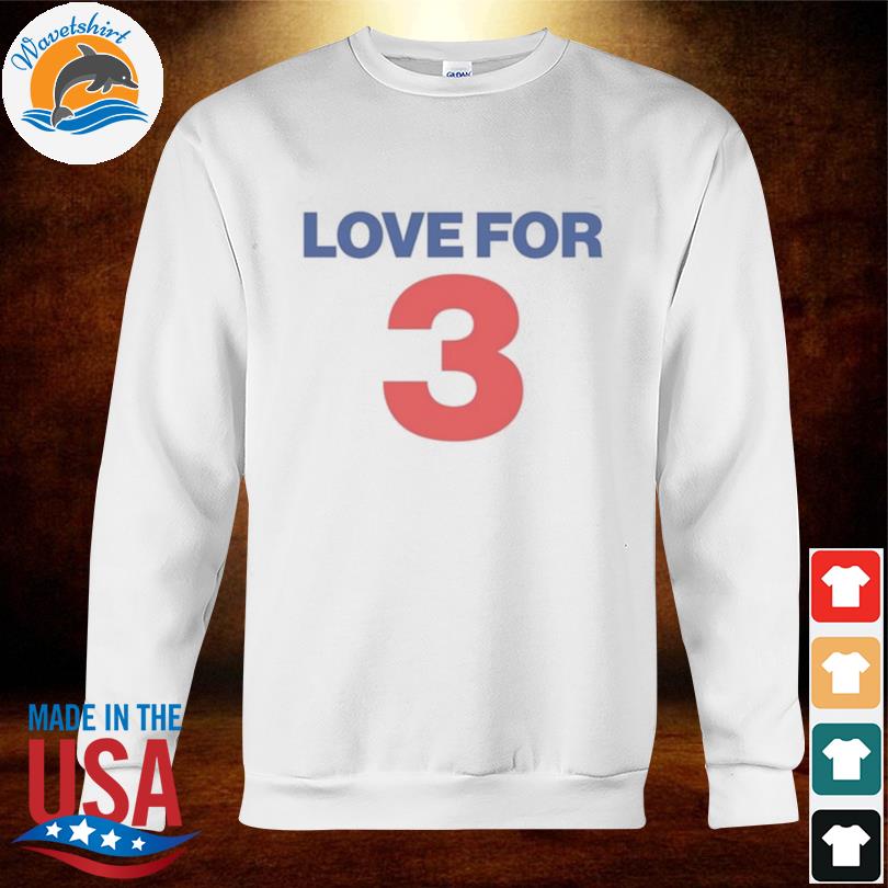 Love For 3 Pray Damar Hamlin Shirt ⋆ Vuccie