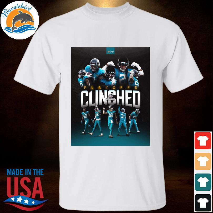 DUUUVAl Jacksonville Jaguars playoffs Clinched shirt, hoodie, longsleeve  tee, sweater