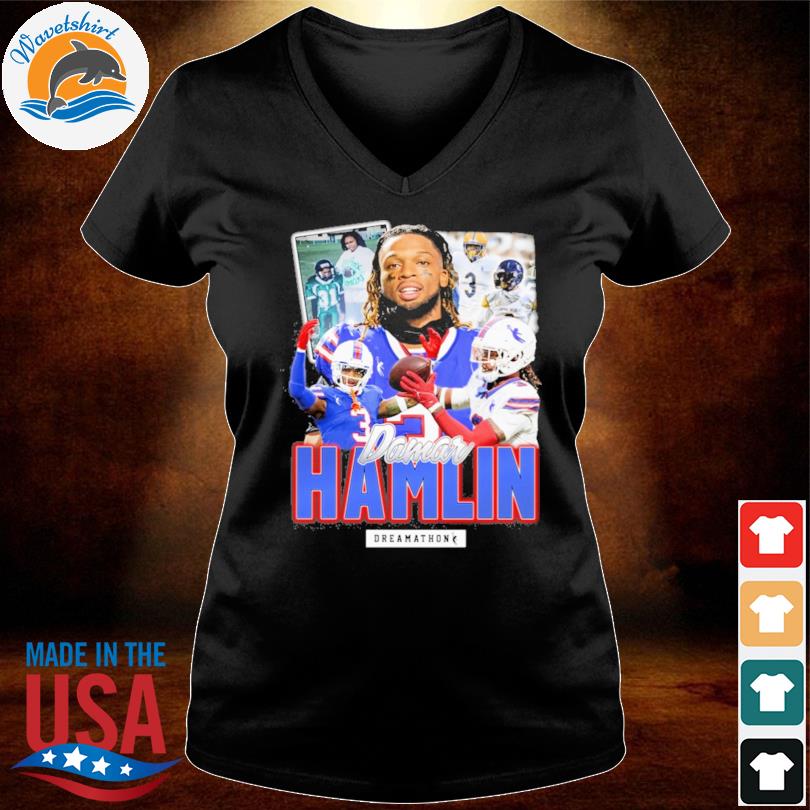 Funny damar hamlin buffalo bills dreamathon 2023 shirt, hoodie