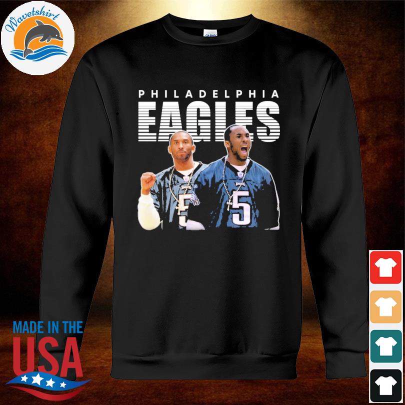 Philadelphia Eagles Jalen Hurts Wearing Kobe Bryant Shirt, hoodie, sweater,  long sleeve and tank top