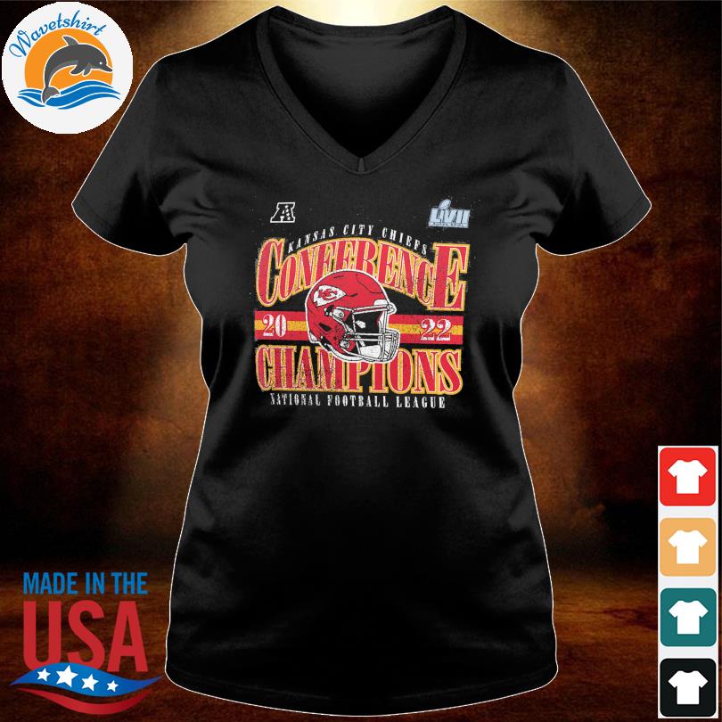 Funny Kansas city Chiefs 2022 afc champions banner worthy tri-blend 3 4  shirt, hoodie, sweater, long sleeve and tank top