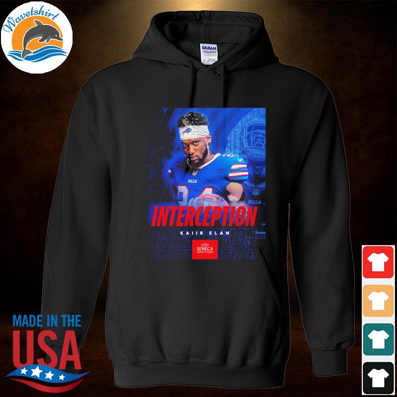 Interception Kaiir Elam Buffalo Bills shirt, hoodie, sweater, long sleeve  and tank top