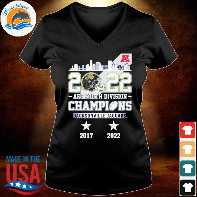 2017 AFC South Division Champions Jacksonville Jaguars T Shirts, Hoodies,  Sweatshirts & Merch