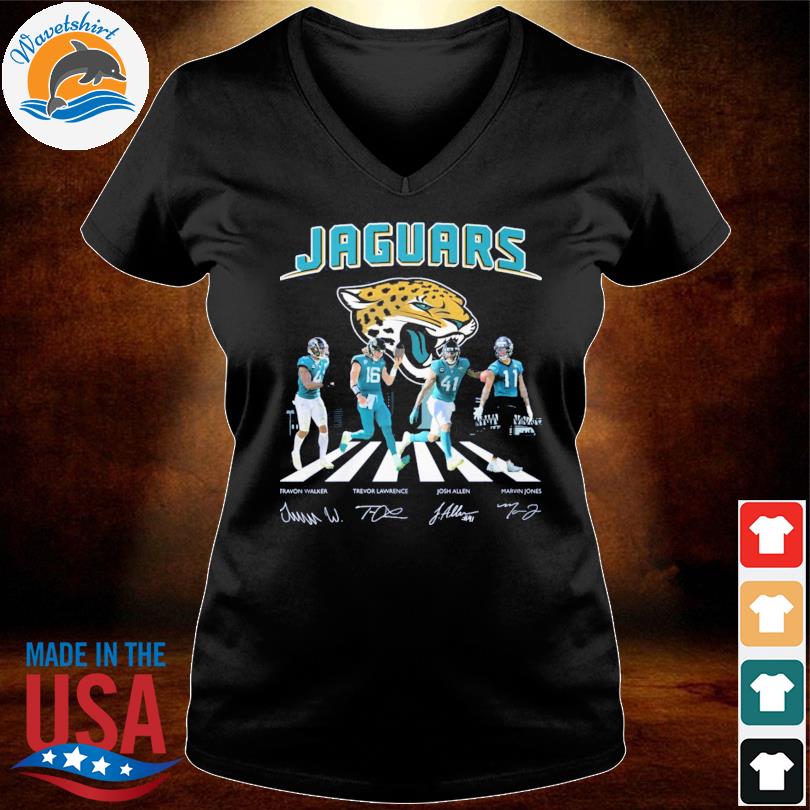 Jaguars Travon Walker Trevor lawrence Josh Allen Marvin Jones signatures  shirt, hoodie, sweater, long sleeve and tank top