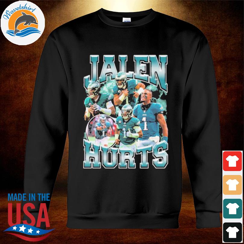 Jalen hurts philadelphia eagles nfl football black shirt, hoodie, sweater,  long sleeve and tank top