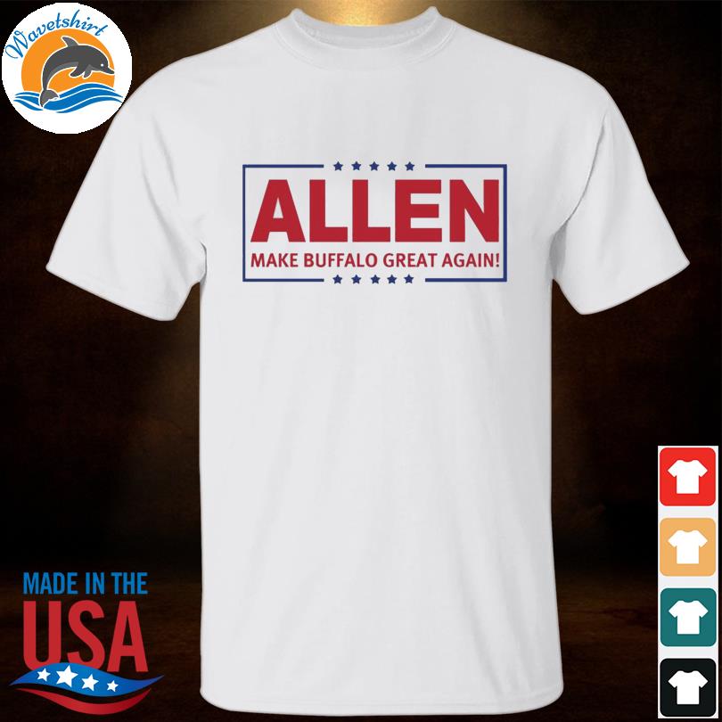 Toddler Josh Allen Name & Number T-Shirt