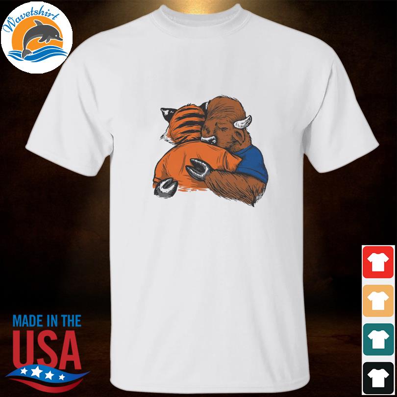 Mascot Buffalo Bills Hug Mascot Cincinnati Bengals Shirt, hoodie, sweater,  long sleeve and tank top