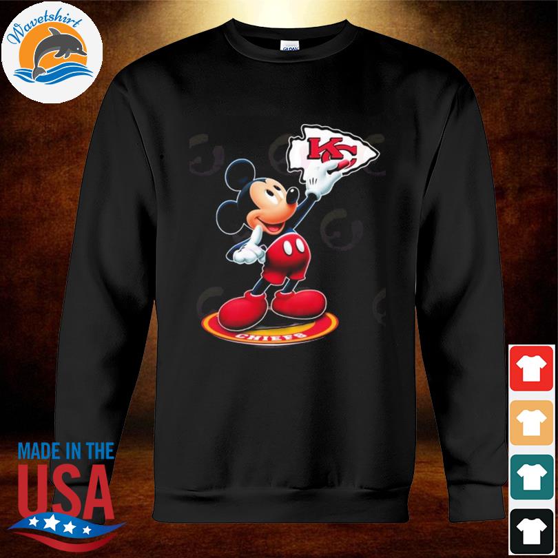 Kansas City Chiefs disney Mickey shirt, hoodie, longsleeve tee, sweater