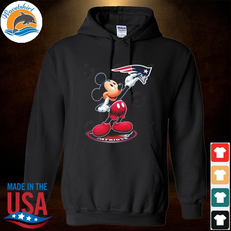 Official Mickey Mouse Nfl new england Patriots logo 2023 shirt, hoodie,  sweater, long sleeve and tank top