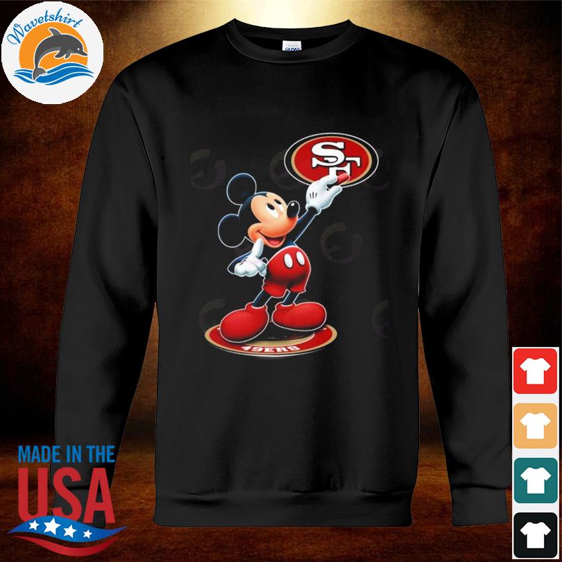 San Francisco 49ers Hawaiian Shirt Mickey Mouse Lover - Ingenious