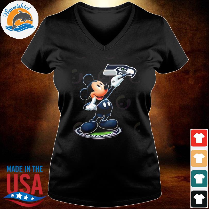 NFL Seattle Seahawks Mickey Mouse Disney Unisex T-Shirt - T-shirts Low Price