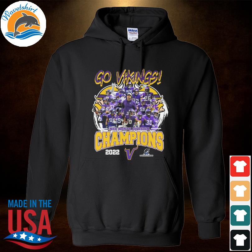 SALE] Go Minnesota Vikings NFC North Division Champions 2022 Shirt