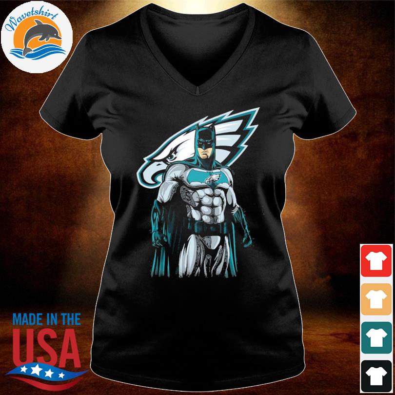 Nfl philadelphia eagles batman superhero avenger shirt, hoodie