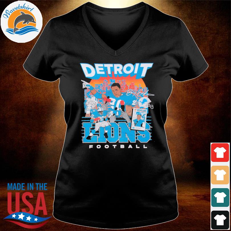 Official Barry Sanders Detroit Lions SMPLFD T-Shirt, hoodie