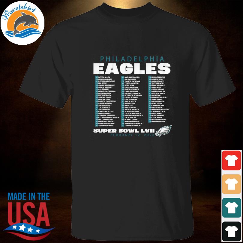 Official Philadelphia Eagles LVII Super Bowl 2023 shirt, hoodie, sweater,  long sleeve and tank top