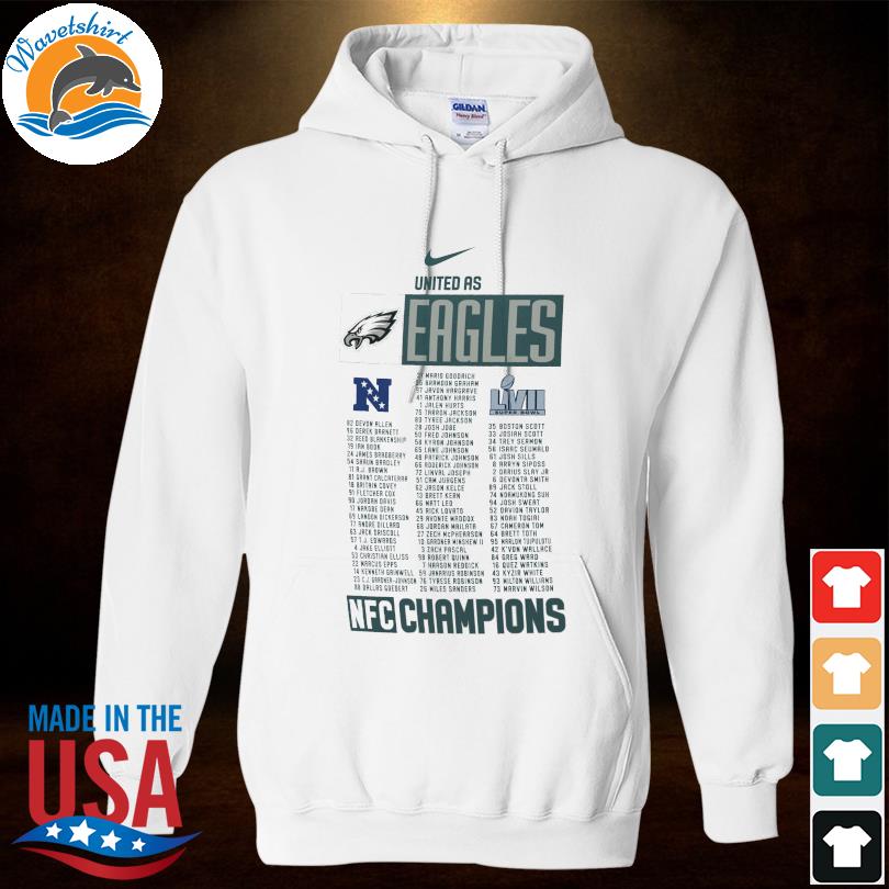 Nike Philadelphia Eagles Nike 2022 NFC Champions United as Eagles logo shirt,  hoodie, sweater, long sleeve and tank top