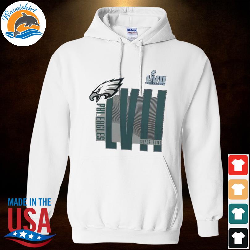 Philadelphia eagles super bowl lvii custom name & number 2023 shirt,  hoodie, sweater, long sleeve and tank top