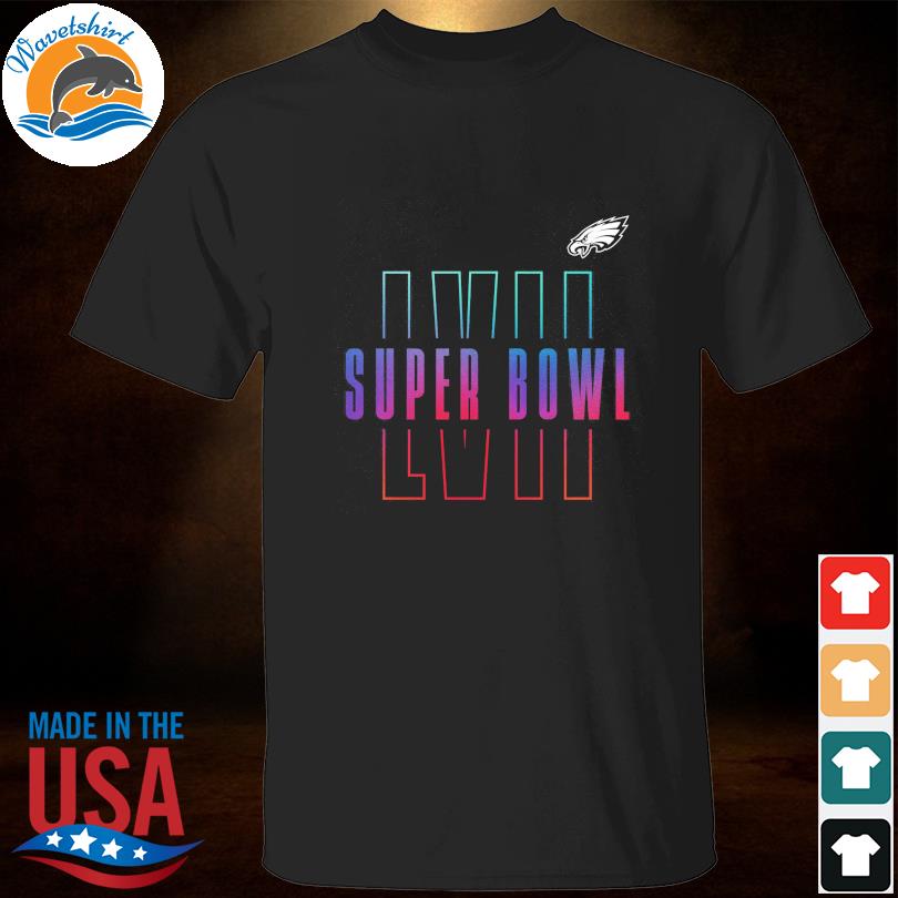 Philadelphia eagles super bowl lvii open sky win shirt
