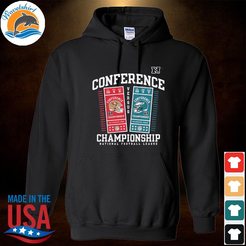 Philadelphia Eagles vs San Francisco 49ers 2022 NFC Championship National  Football Leauge Ticket Exchange shirt, hoodie, sweater, long sleeve and  tank top