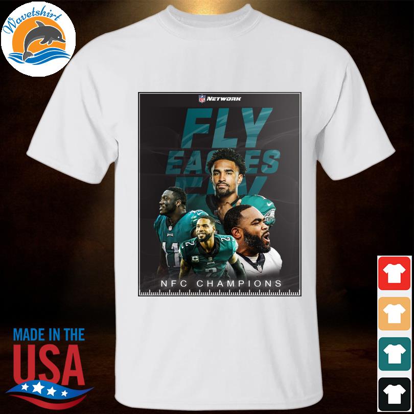 NFC Champions fly Eagles fly Philadelphia Eagles signatures shirt, hoodie,  sweater, long sleeve and tank top