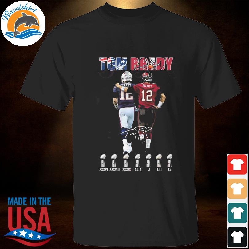 Tom Brady 23 years 2000 2023 The Patriots and Buccaneers thank you for the  memories signature shirt, hoodie, sweater, long sleeve and tank top