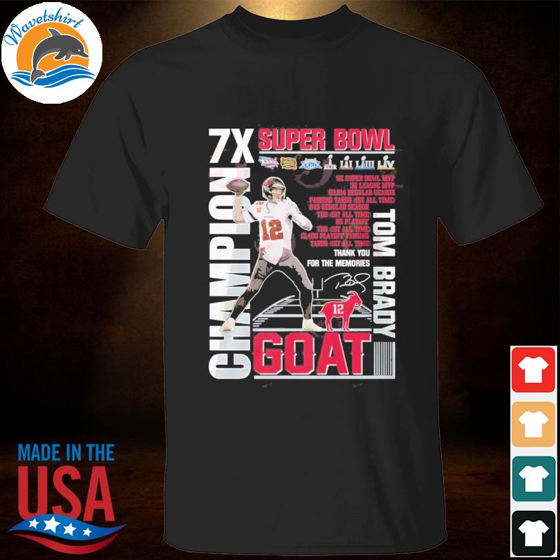 Tom Brady Goat Shirt, Super Bowl Shirt, Greatest Of All Time - Inspire  Uplift