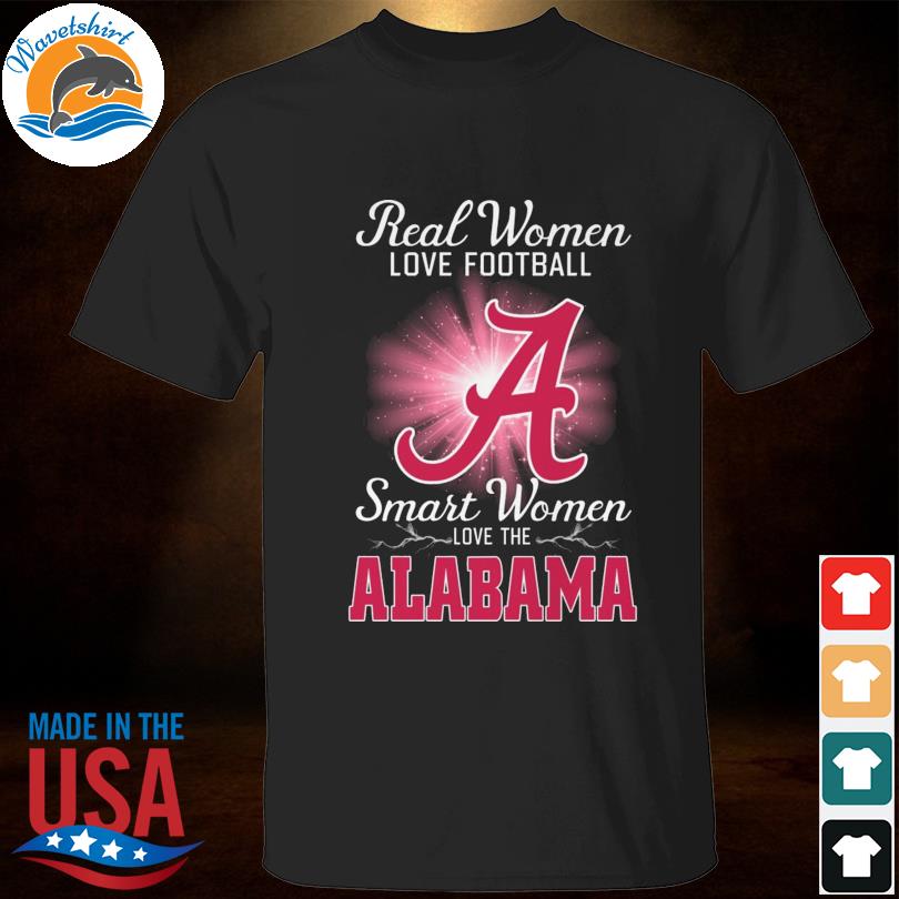Real women love baseball smart women love the Alabama Crimson Tide 2023 shirt