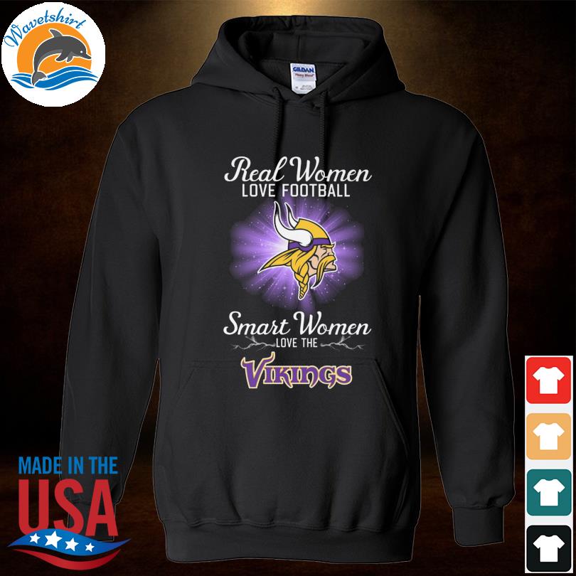 Official Smart Women Love Minnesota Vikings Shirt, hoodie, sweater, long  sleeve and tank top