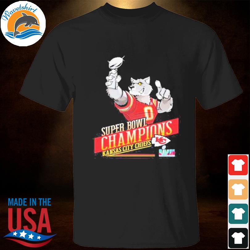 Wolf trophy super bowl champions Kansas city Chiefs shirt