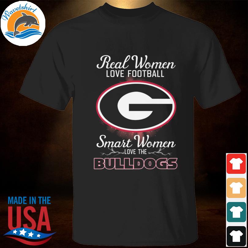 Real women love baseball smart women love the Georgia Bulldogs 2023 shirt