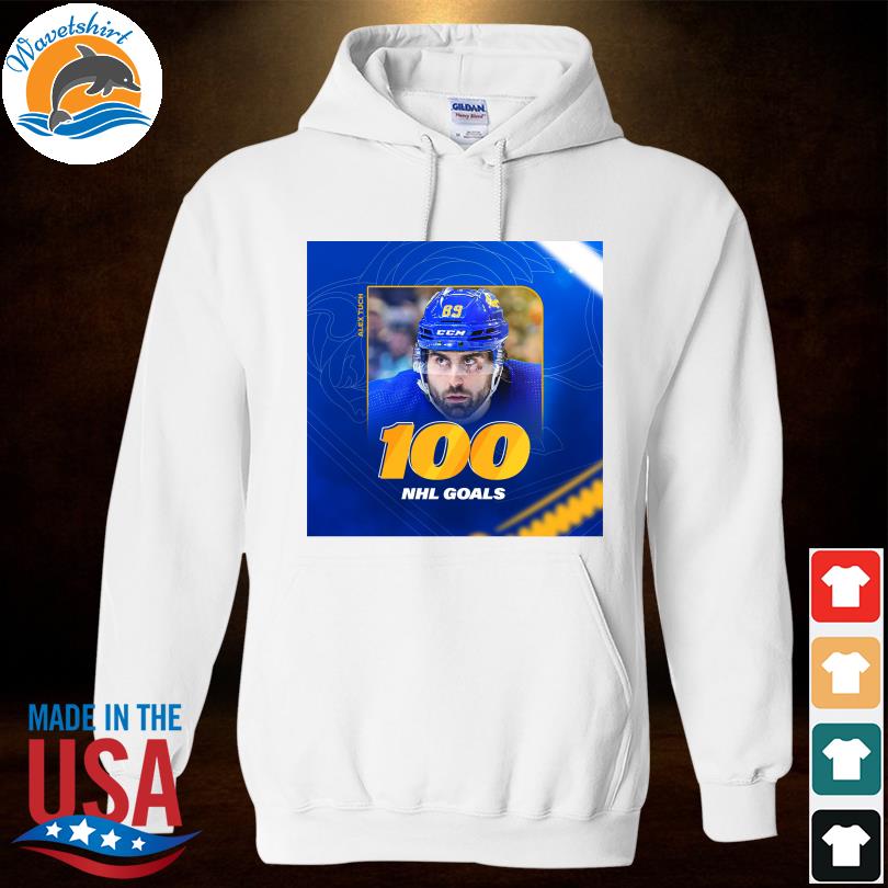 Alex tuch 100 nhl goals with buffalo sabres shirt, hoodie, longsleeve tee,  sweater