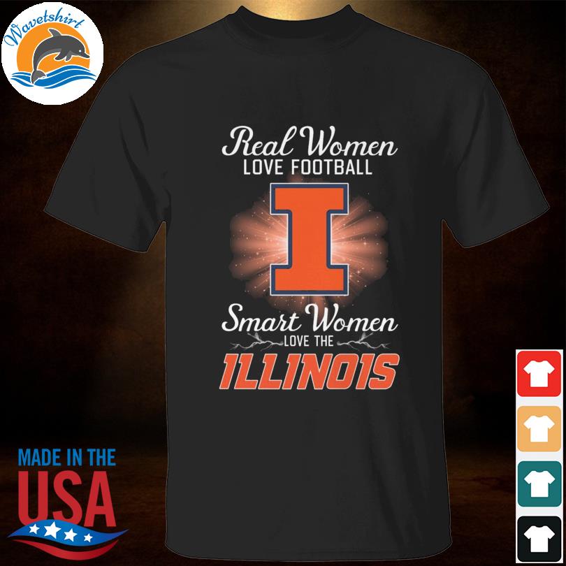Real women love baseball smart women love the Illinois Fighting Illini 2023 shirt