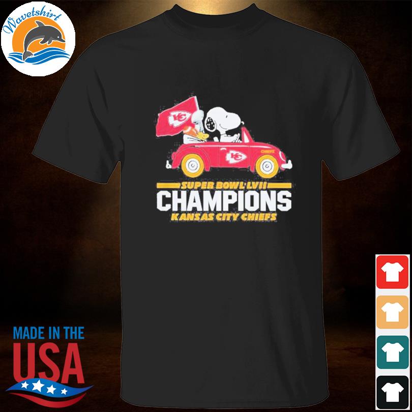 Car Let's go Spoopy Kansas city Chiefs super bowl LVII champions shirt