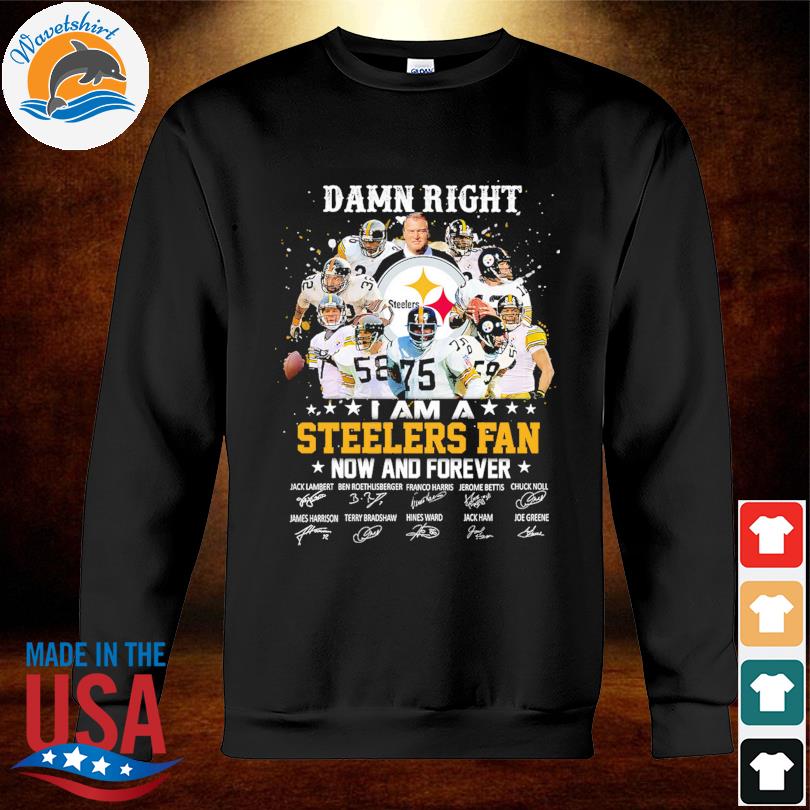 Pittsburgh Steelers proud to be a lifelong fan of Steelers signature shirt,  hoodie, sweater and long sleeve