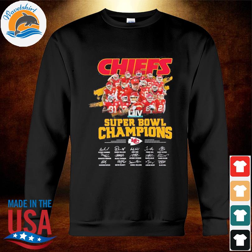 Kansas City Chiefs 2022-2023 Super Bowl Champions Signatures shirt, hoodie,  sweater, long sleeve and tank top