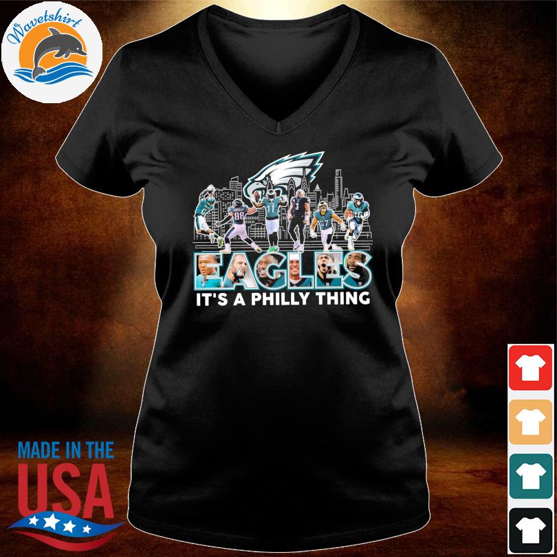 Funny skyline philadelphia eagles it's a philly thing 2023 shirt