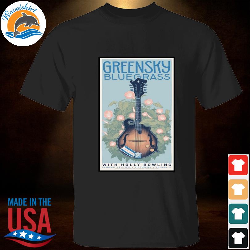 Greensky bluegrass chicago 2023 feb 3rd & 4th vic theater chicago il shirt