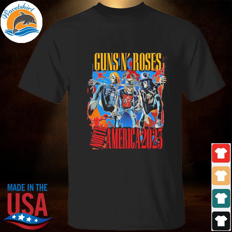 Guns N' Roses north America 2023 shirt
