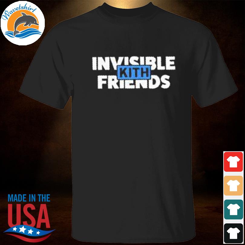 Invisible kith friends shirt