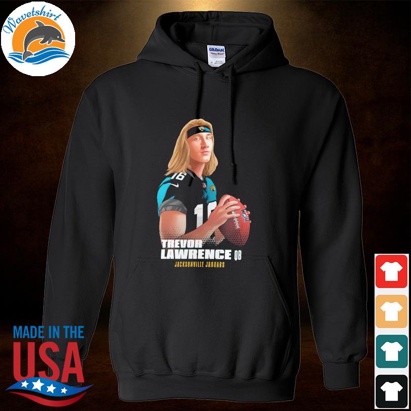 Official Jacksonville jaguars trevor lawrence teal player graphic shirt,  hoodie, sweater, long sleeve and tank top