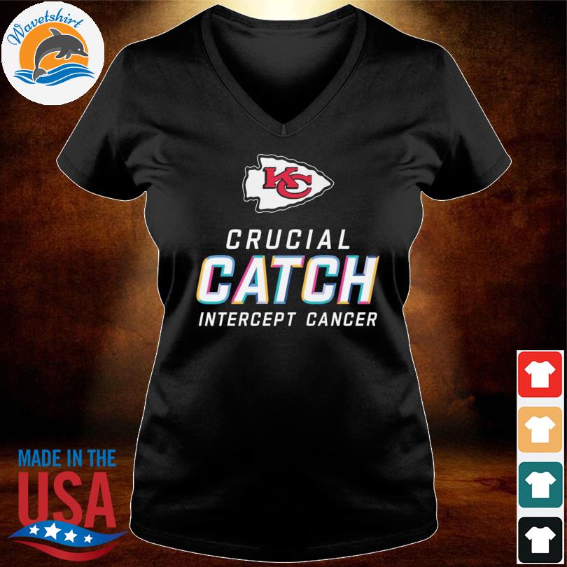 Kansas City Chiefs Crucial Catch Intercept Cancer shirt, hoodie, sweater,  long sleeve and tank top