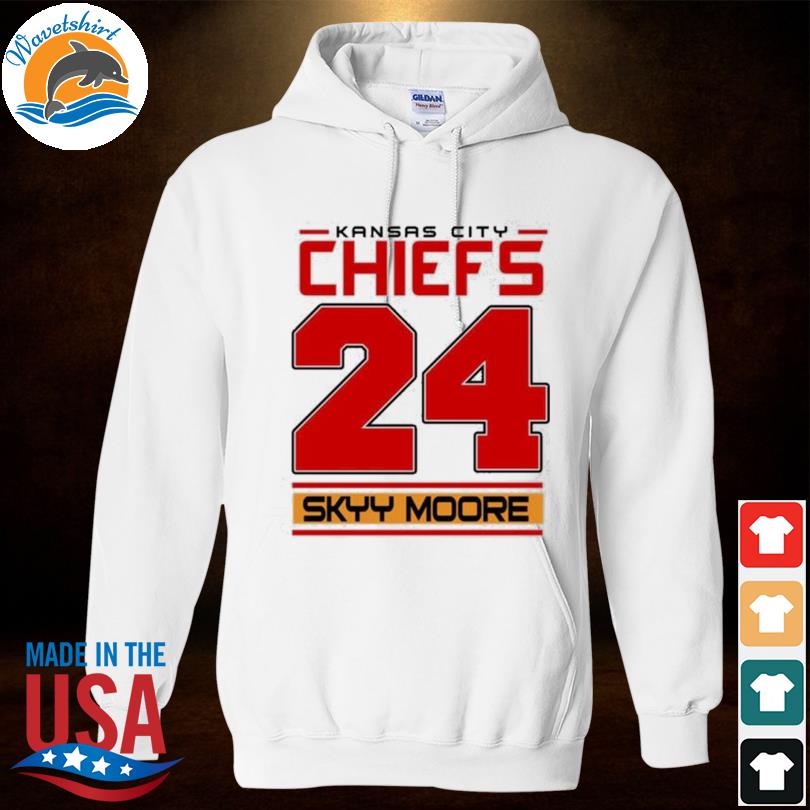 Endastore Kansas City Chiefs Skyy Moore 24 Hoodie