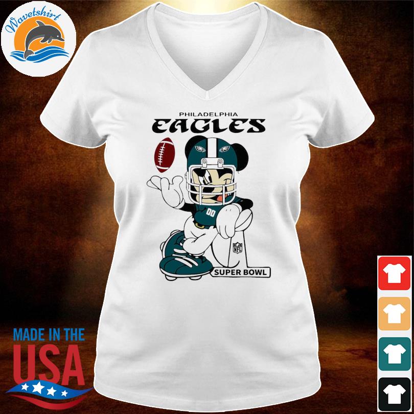 mickey mouse eagles shirt