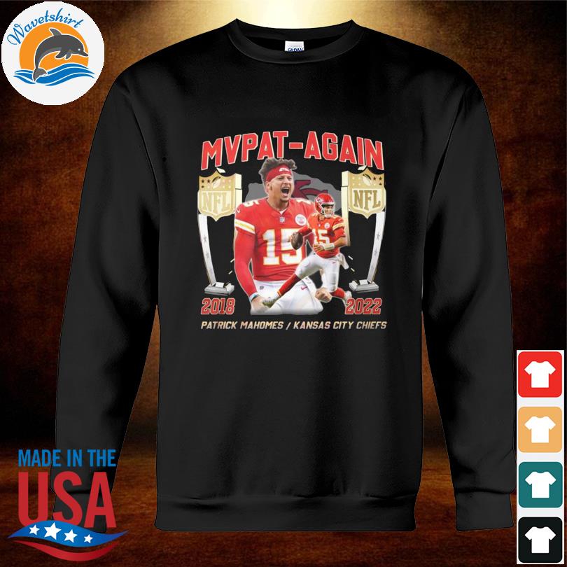 KC Patrick Mahomes MVPAt 15 Shirt, hoodie, sweater, long sleeve and tank top