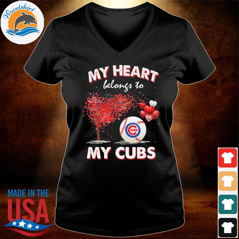 My Heart Belongs to the Chicago Cubs Women's Shirt/tank 