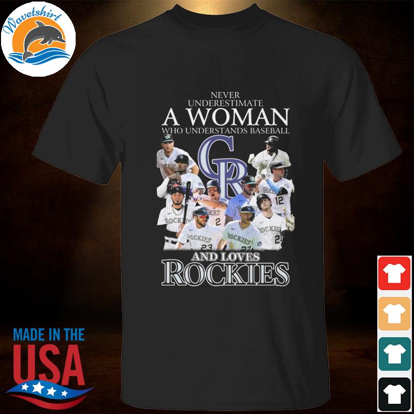 Real Women Love Baseball Smart Women Love The Colorado Rockies Signatures  Shirt, hoodie, sweater, long sleeve and tank top