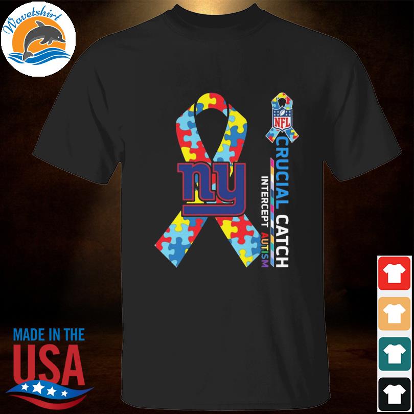 New England Patriots Crucial Catch Intercept Autism T-shirt - REVER LAVIE